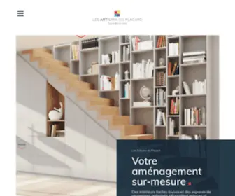 Artisansduplacard.com(Votre aménagement sur‑mesure) Screenshot