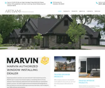 Artisansmn.com(Distinctive Home Products) Screenshot