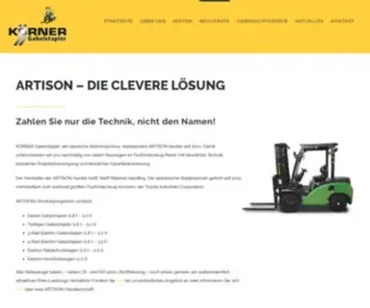 Artison-Deutschland.de(Körner GmbH) Screenshot