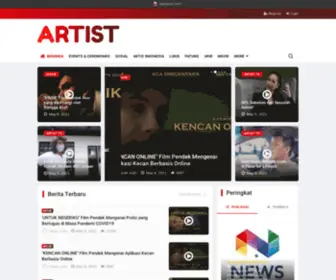 Artist.co.id(News Release) Screenshot