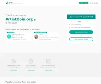 Artistcoin.org(ArtistCoin) Screenshot