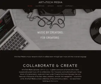 Artistechmedia.com(ARTisTECH MEDIA) Screenshot