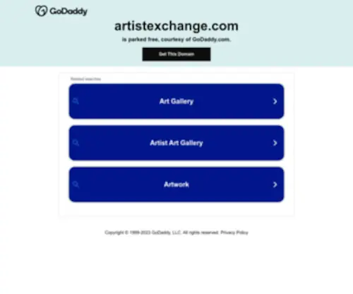 Artistexchange.com(Artistexchange) Screenshot