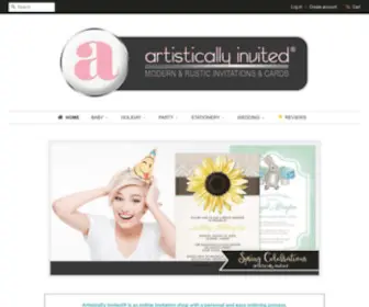 Artisticallyinvited.com(Artisticallyinvited) Screenshot