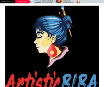 Artisticbiba.com(ISHA BABBAR) Screenshot