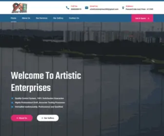 Artisticenterprises.in(Artistic Enterprises) Screenshot