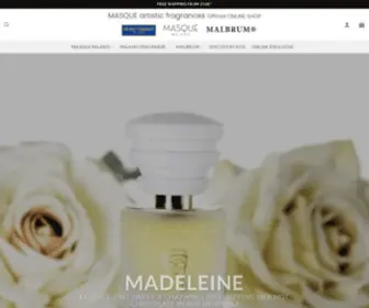 ArtisticFragrances.com(MASQUE Artistic Fragrances) Screenshot
