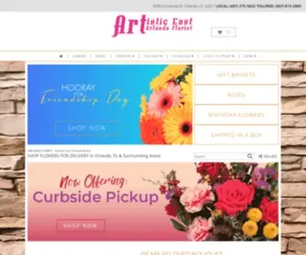 Artisticorlandoflorist.net(Orlando Florist) Screenshot