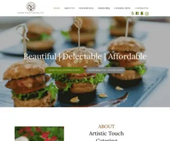 Artistictouchcatering.com(Beautiful) Screenshot