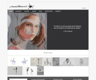 Artistleonardo.com(Artist Leonardo) Screenshot