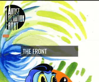 Artistliberationfront.com(An artist collective helping creative minds thrive) Screenshot