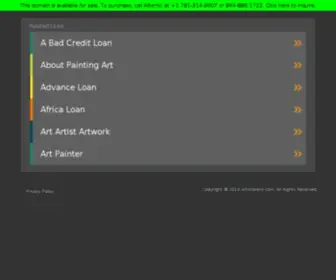 Artistloans.com(Artist Loans) Screenshot