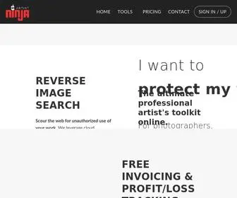 Artist.ninja(Online tools for professional artists) Screenshot