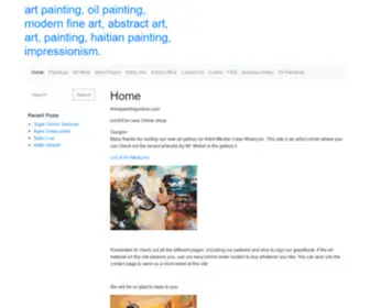 Artistpaintingonline.com Screenshot