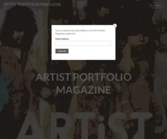 Artistportfoliomagazine.blog(Artist Portfolio Magazine) Screenshot