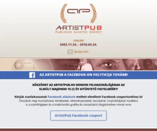 Artistpub.hu(Artistpub) Screenshot