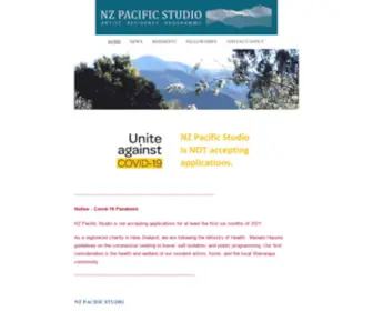 Artistresidency.org.nz(New Zealand Pacific Studio) Screenshot