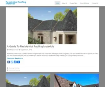 Artistryinsilver.com(Residential Roofing Materials) Screenshot