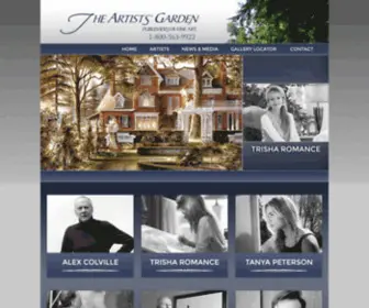 Artistsgarden.com(Artist's Garden Inc) Screenshot