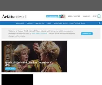 Artistsnetwork.com(Artists Network) Screenshot