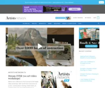 Artistsnetwork.tv(Membership Benefits) Screenshot