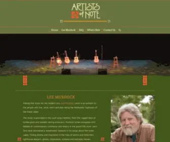 Artistsofnote.com(Artists of Note) Screenshot