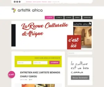 Artisttikafrica.com(Le Centre) Screenshot