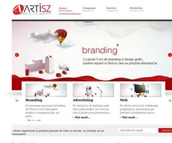 Artisz.ro(ARTISZ AGENCY) Screenshot