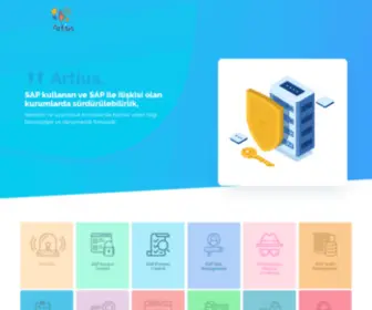 Artius.com.tr(SAP GRC I SAP Denetim) Screenshot