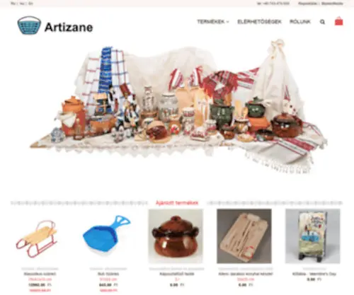 Artizane.hu(Artizane) Screenshot