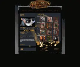 Artjunkiestattoos.com(Art Junkies Tattoo Studio) Screenshot