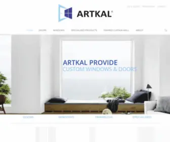 Artkal.com(Artkal Australia custom Aluminum Doors & Windows) Screenshot