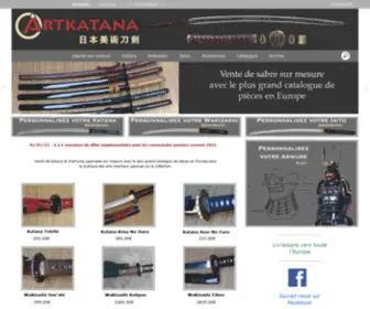 Artkatana.com(Katana Personnalisé) Screenshot