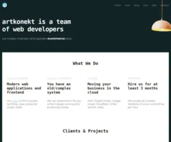 Artkonekt.com(E-commerce Development For Laravel) Screenshot