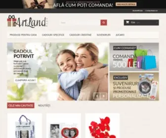 Artlandplus.ro(Cadouri si decoratiuni en) Screenshot