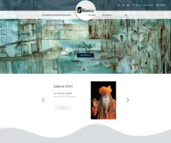 Artliance.com(Accueil) Screenshot