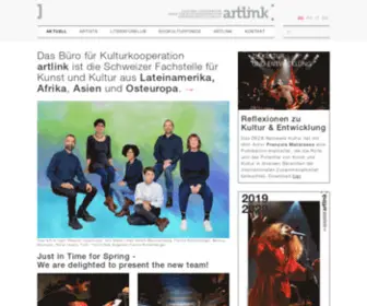 Artlink.ch(Artlink artlink) Screenshot