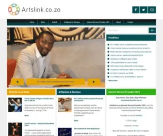 Artlink.co.za(Arts, Culture and Entertainment News) Screenshot