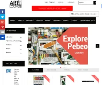 Artlounge.in(Fine Art Materials) Screenshot