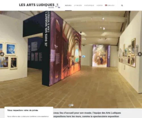 Artludique.com(Musée Art ludique) Screenshot