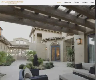 Artluxuryhomebuilder.com(Art Luxury Home Builder) Screenshot