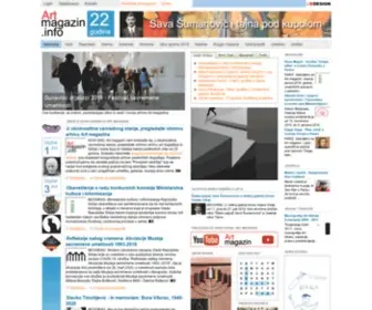 Artmagazin.info(Art magazin) Screenshot