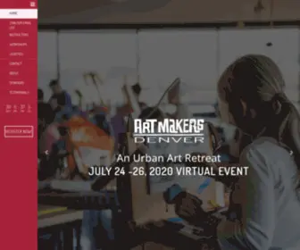 Artmakersdenver.com(Art Makers Denver) Screenshot