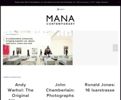Artmanafest.com(MANA FEST) Screenshot