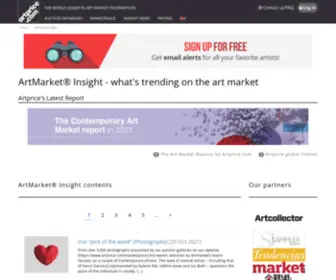 Artmarketinsight.com(Artmarketinsight) Screenshot