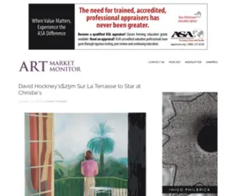Artmarketmonitor.com(Global Coverage) Screenshot