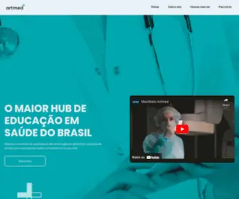 Artmed.com.br(Editoras Artmed) Screenshot