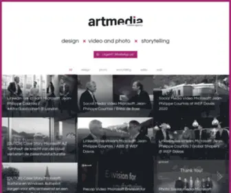 Artmedia.be Screenshot