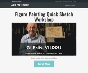 Artmentors.com(Our online art instruction) Screenshot