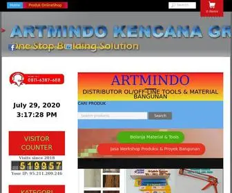 Artmindokencana.com(ArtmindoKencana) Screenshot